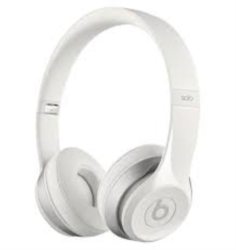 TECNOSHOP Beats Solo 2 cuffie a padiglione bluetooth per iPhone, iPod, iPad bianco